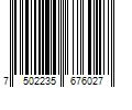 Barcode Image for UPC code 7502235676027