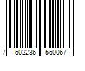 Barcode Image for UPC code 7502236550067