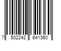 Barcode Image for UPC code 7502242641360