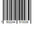 Barcode Image for UPC code 7502244510039