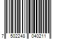 Barcode Image for UPC code 7502248040211