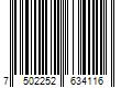 Barcode Image for UPC code 7502252634116