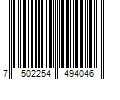 Barcode Image for UPC code 7502254494046