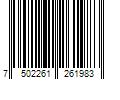 Barcode Image for UPC code 7502261261983