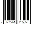 Barcode Image for UPC code 7502261265950