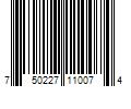 Barcode Image for UPC code 750227110074