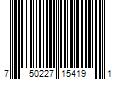 Barcode Image for UPC code 750227154191