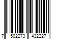 Barcode Image for UPC code 7502273432227