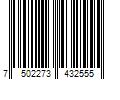 Barcode Image for UPC code 7502273432555