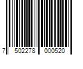 Barcode Image for UPC code 7502278000520