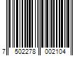 Barcode Image for UPC code 7502278002104