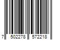 Barcode Image for UPC code 7502278572218