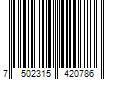 Barcode Image for UPC code 7502315420786