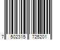 Barcode Image for UPC code 7502315725201