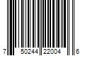 Barcode Image for UPC code 750244220046