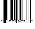 Barcode Image for UPC code 750253940782