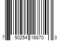 Barcode Image for UPC code 750254168703