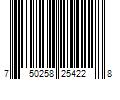 Barcode Image for UPC code 750258254228