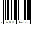 Barcode Image for UPC code 7503000677072. Product Name: Corralejo Tequila Reposado / Small Bottle