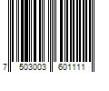 Barcode Image for UPC code 7503003601111