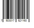 Barcode Image for UPC code 7503017521160