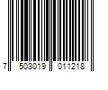 Barcode Image for UPC code 7503019011218