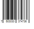 Barcode Image for UPC code 7503030374736