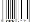 Barcode Image for UPC code 7503030374774