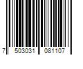 Barcode Image for UPC code 7503031081107