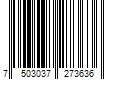 Barcode Image for UPC code 7503037273636