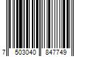 Barcode Image for UPC code 7503040847749