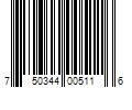 Barcode Image for UPC code 750344005116