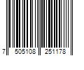 Barcode Image for UPC code 7505108251178