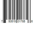 Barcode Image for UPC code 750515017856