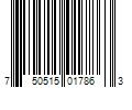 Barcode Image for UPC code 750515017863