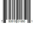 Barcode Image for UPC code 750515018501