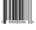 Barcode Image for UPC code 750538529886