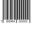 Barcode Image for UPC code 7505454000000