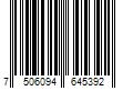 Barcode Image for UPC code 7506094645392