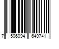 Barcode Image for UPC code 7506094649741