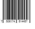 Barcode Image for UPC code 7506174514457