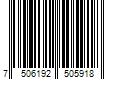 Barcode Image for UPC code 7506192505918