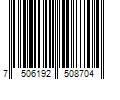 Barcode Image for UPC code 7506192508704