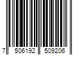 Barcode Image for UPC code 7506192509206