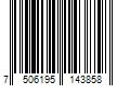 Barcode Image for UPC code 7506195143858