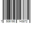 Barcode Image for UPC code 7506195143872