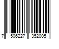 Barcode Image for UPC code 7506227352005