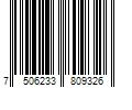 Barcode Image for UPC code 7506233809326