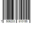 Barcode Image for UPC code 7506233810155