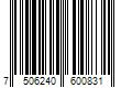 Barcode Image for UPC code 7506240600831